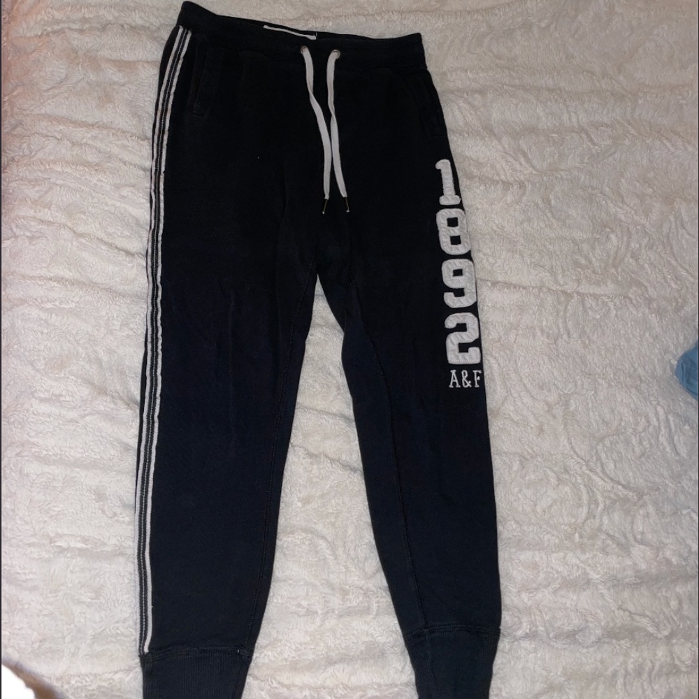 Abercrombie joggers - women's xs dark navy blue